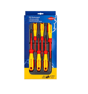 00 20 12 V01 Knipex Screwdriver Set 6 Parts: 982401, 982402, 982030, 982040, 982055, 982065 - Gabby Electric