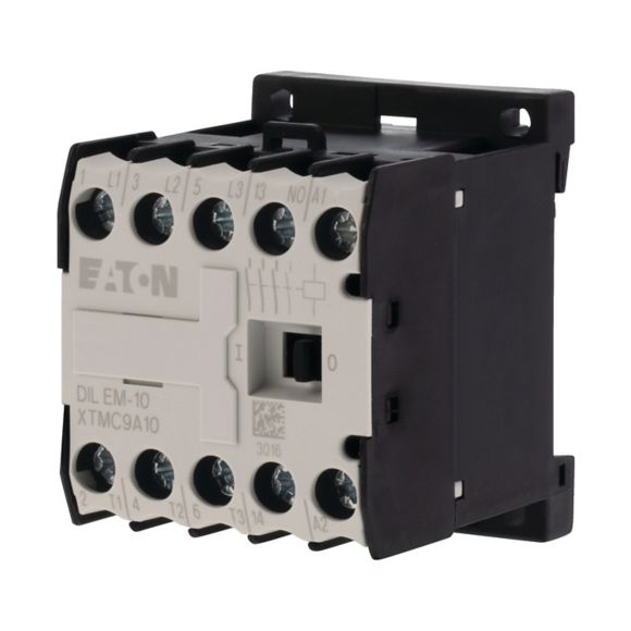 010213 DILEM - 10 - G Mini contactor 3P 9A 4kW 24VDC 1NO - Gabby Electric