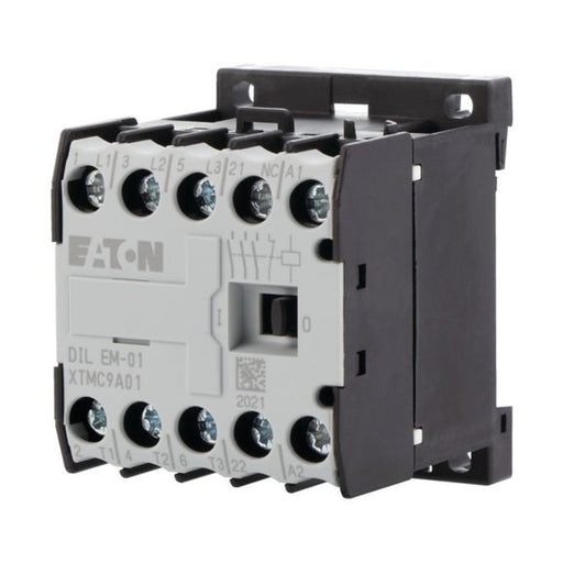 010343 DILEM - 01 - G Mini contactor 3P 9A 4kW 24VDC 1NC - Gabby Electric