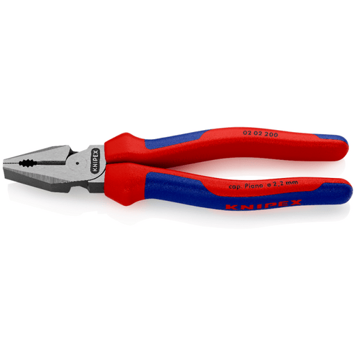 02 02 200 Knipex High Leverage Combination Pliers Length: 200mm - Gabby Electric