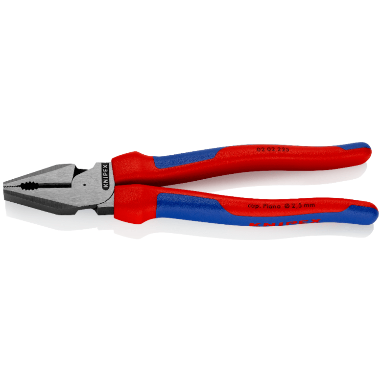 02 02 225 Knipex High Leverage Combination Pliers Length: 225mm - Gabby Electric