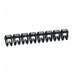 038210 Marker CAB 3 - for wiring 0.5 to 1.5 mm² - number 0 - black - set of 30 - Gabby Electric