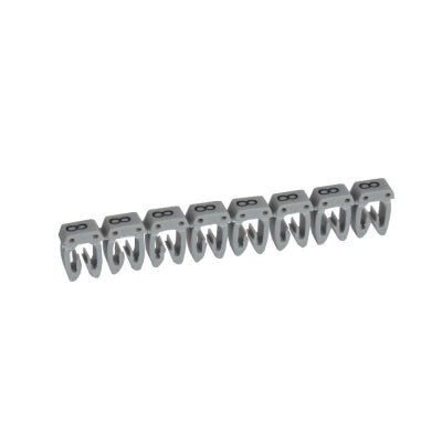 038228 Legrand Marker "8" for wiring 1,5 - 2,5mm², black/grey - set of 30