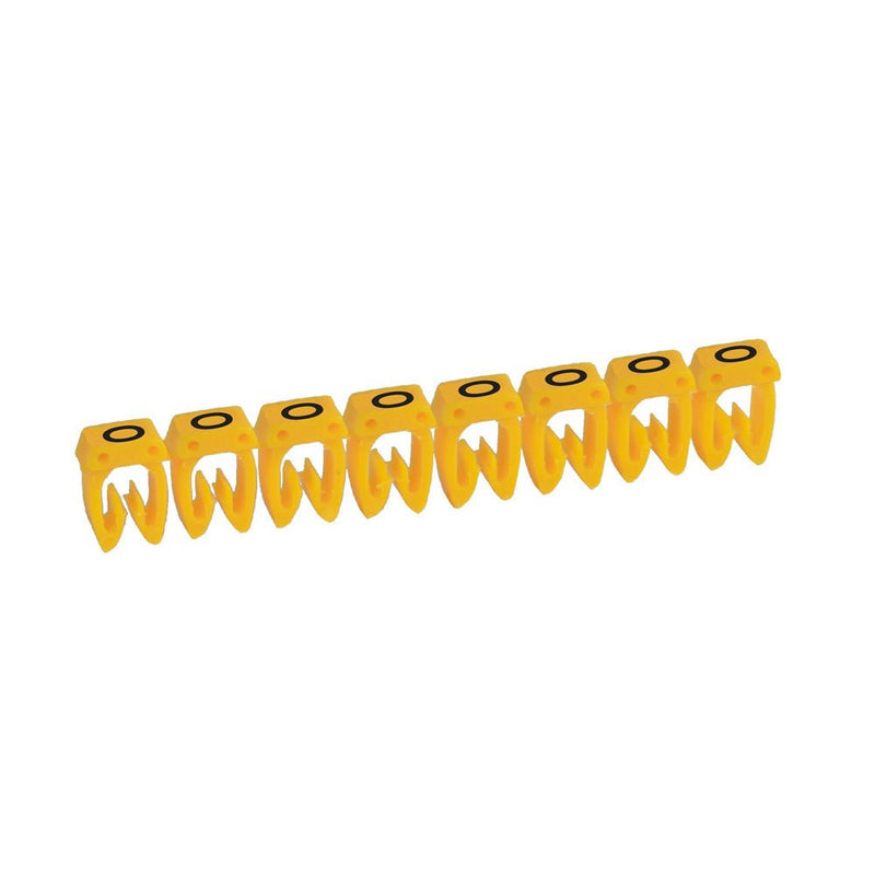 Legrand 038314 CAB3 Wire Marker Letter 'O' Yellow 0.5 to 1.5 mm² ...
