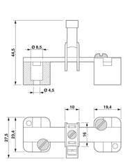 0423027 Phoenix Contact AKG 16 GNYE - Connection terminal block - Gabby Electric