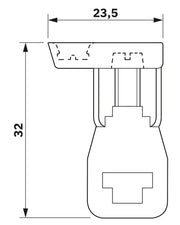0423027 Phoenix Contact AKG 16 GNYE - Connection terminal block - Gabby Electric