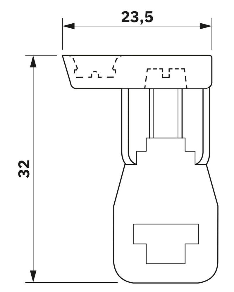 0423027 Phoenix Contact AKG 16 GNYE - Connection terminal block - Gabby Electric