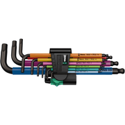 05022089001 Wera 950/9 Hex - Plus L - key Set, Metric, Multicolour, Set of 9pcs