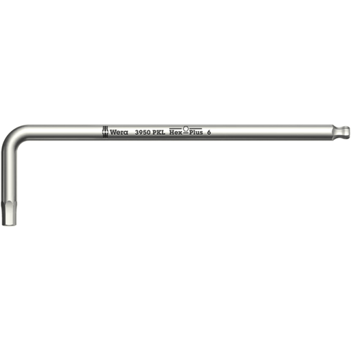 05022703001 Wera 3950 PKL Hex - Plus L - key, Metric, Stainless 3x123mm