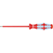 05022730001 Wera 3160i VDE Screwdriver, Insulated, Slot, 0.6x3.5x100mm, Stainless Steel