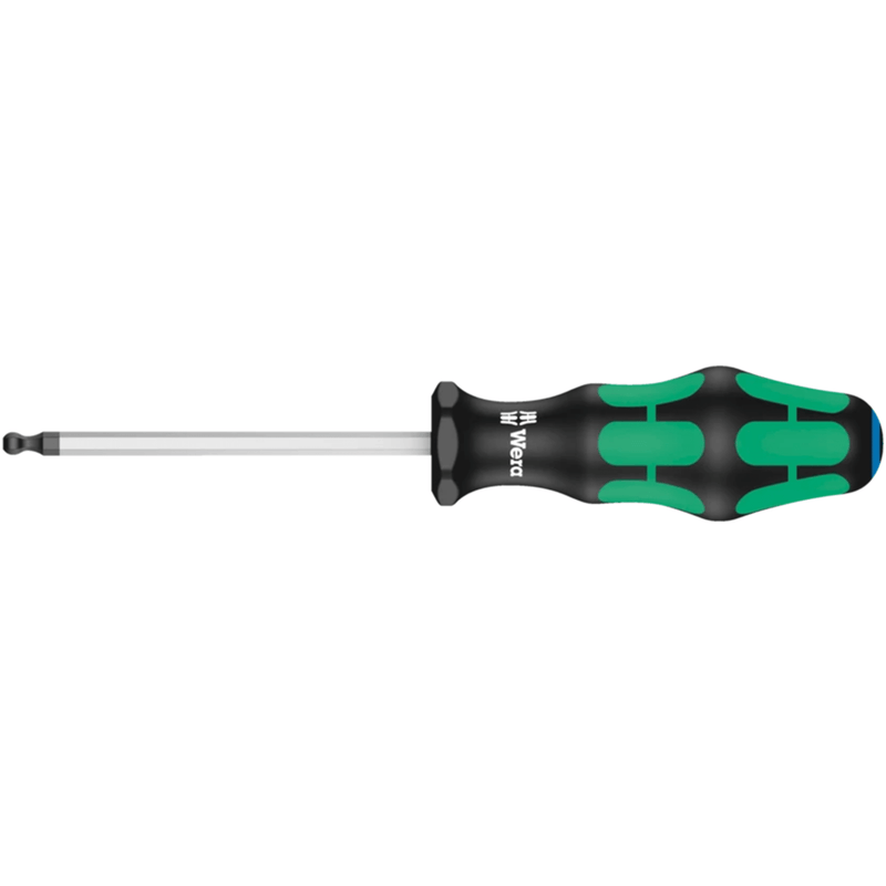 05022800001 Wera 352 Ball end Screwdriver for Hexagon Socket Screws, 2x100mm