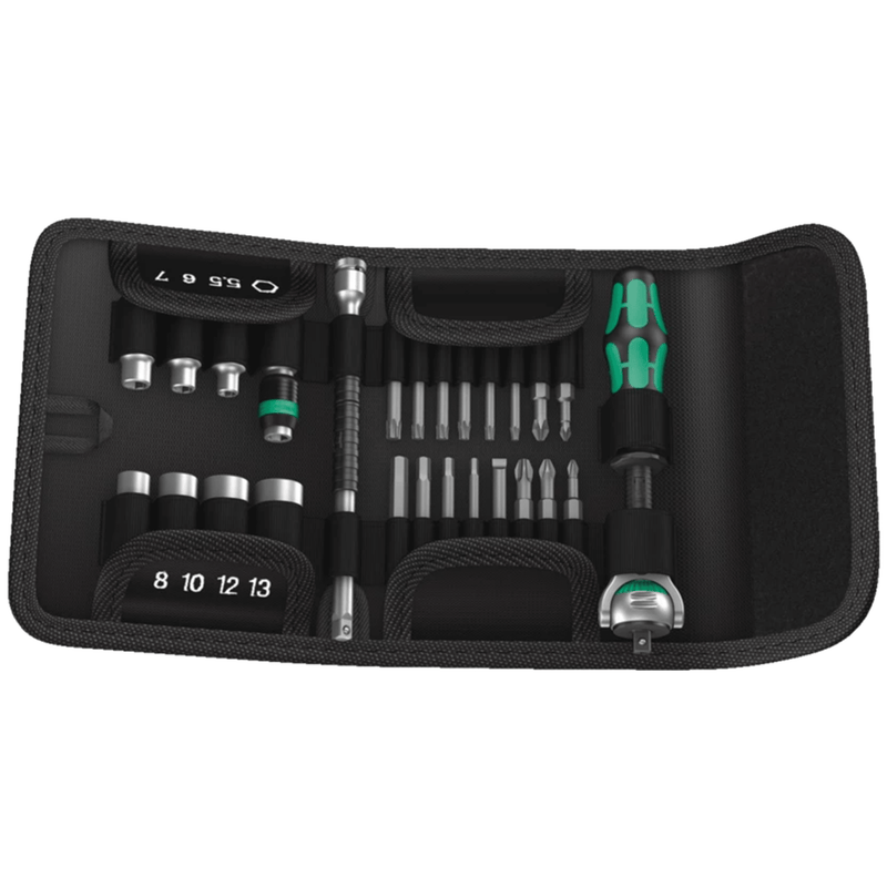 05051045001 Wera Screwdrivers Universal - Set, Kraftform Kompakt Zyklop Speed, Set of 26pcs