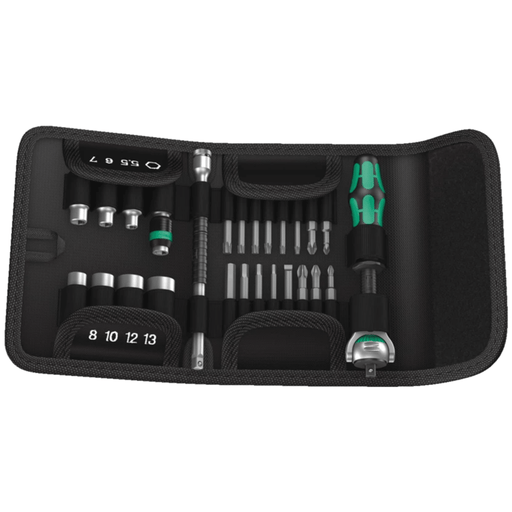 05051045001 Wera Screwdrivers Universal - Set, Kraftform Kompakt Zyklop Speed, Set of 26pcs