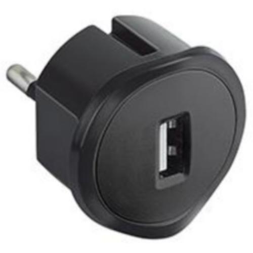 Legrand 050681 USB Charging Socket DE/FR/IT 5V 1.5A Black — Gabby Electric