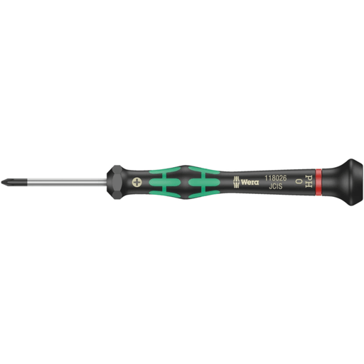 05118023001 Wera 2050 PH Screwdriver for Phillips Screws for Electronic Applications, PH1x60mm - Gabby Electric