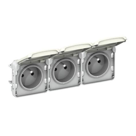 Legrand 069644 Plexo triple prewired horizontal German standard — Gabby ...