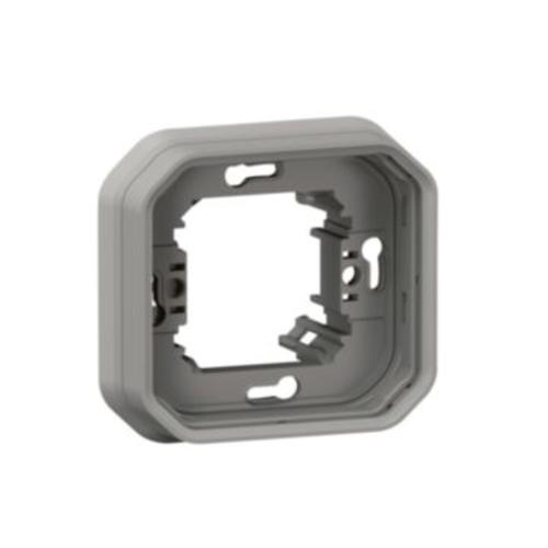 069681L Legrand Plexo Flush Mounting Waterproof Support Frame 1 Gang IP55, grey - Gabby Electric
