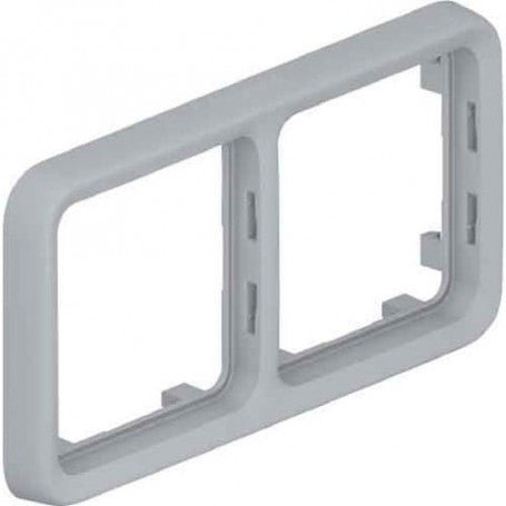 069683 Legrand PLEXO Flush mounting support frame 2 gang IP55 - Gabby Electric