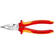 08 26 185 Knipex Needle - Nose Combination Pliers Length: 185mm - Gabby Electric