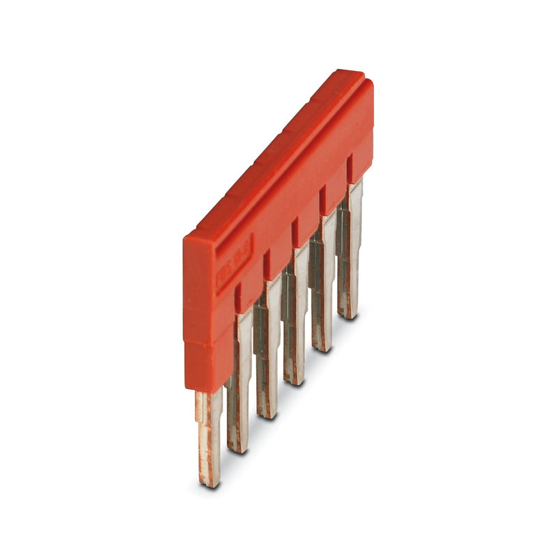 1008238 Phoenix Contact FBS 6 - 6 Plug - in bridge, red - Gabby Electric