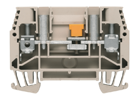 1016900000 WTL 6/1/STB Test - disconnect terminal 6mm² 630V 41A, dark beige - Gabby Electric