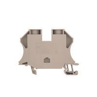 1040400000 WDU 35N Feed - through terminal 35mm² 500V 125A, dark beige - Gabby Electric