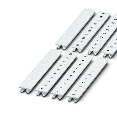 1050017:0041 Phoenix Contact ZB 5 Zack marker strip 10 - section, numbers 41 - 50, for 5,2mm terminal blocks - Gabby Electric