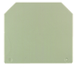 1050100000 WAP 16+35 WTW 2,5 - 10 W - Series end plate/partition plate, dark beige - Gabby Electric