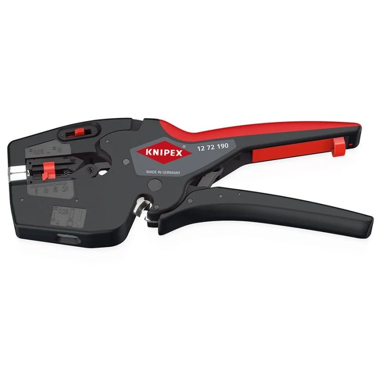 12 72 190 Knipex Nexstrip Multi - Tool For Electricians Length:190mm - Gabby Electric