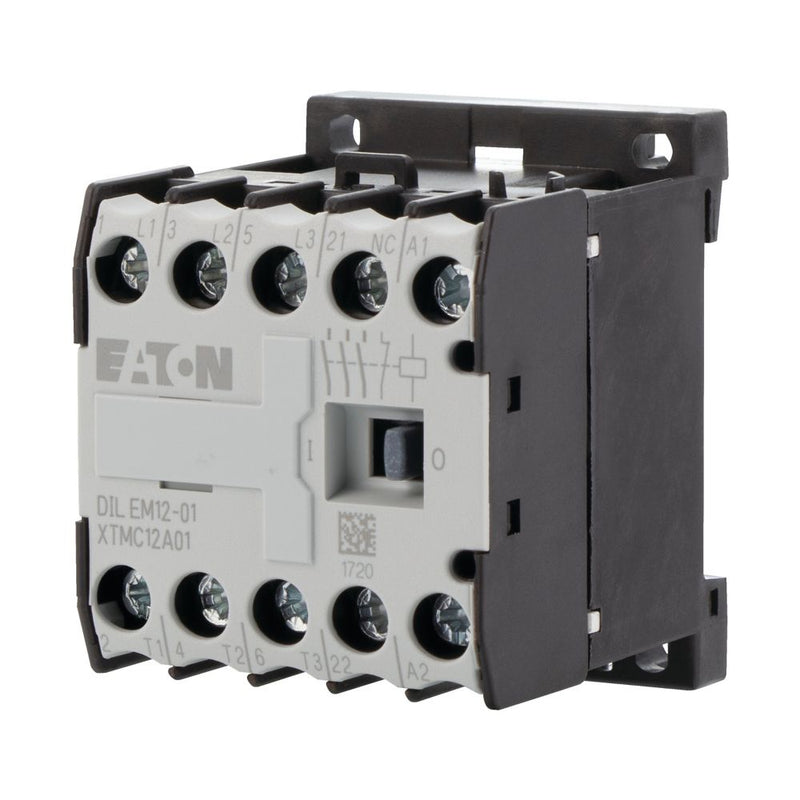 127091 DILEM - 12 - 01 Mini contactor 3P 12A 5,5kW 230VAC 1NC
