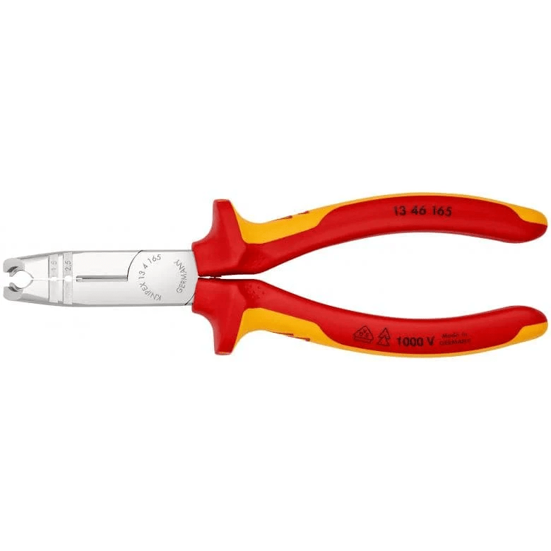 13 46 165 Knipex Stripping Pliers Length: 165mm - Gabby Electric