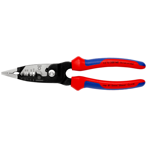 13 72 200 ME Knipex Wire Stripper Metric Version Length: 200 mm - Gabby Electric
