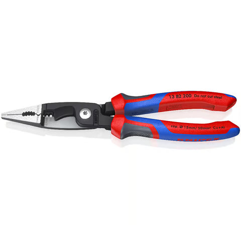 13 82 200 Pinces Knipex pour installation électrique Longueur : 200 mm