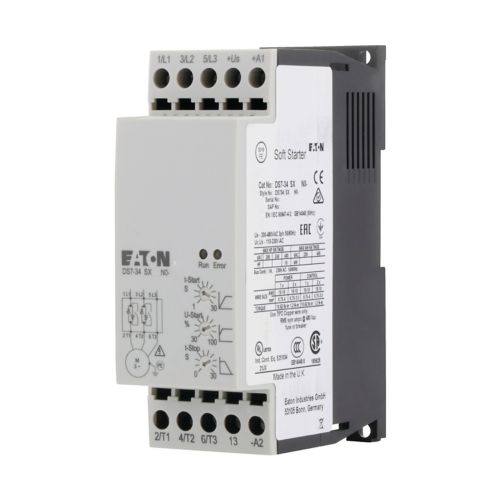 134928 Eaton DS7 - 342SX009N0 - N Soft starter 4kW 9A, 230V AC