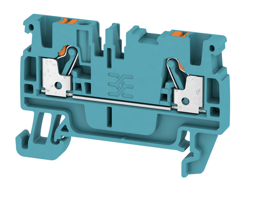 1521880000 A2C 2,5 BL Feed - through terminal PUSH IN 2,5mm² 800V 24A, blue - Gabby Electric