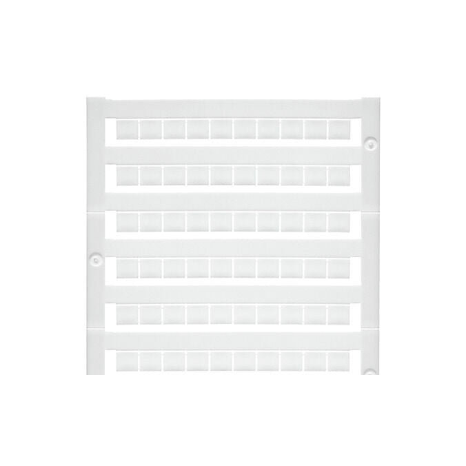 1609820000 Weidmuller DEK 5/6 MC NE WS Terminal Marker, 5x6mm, White - set of 100