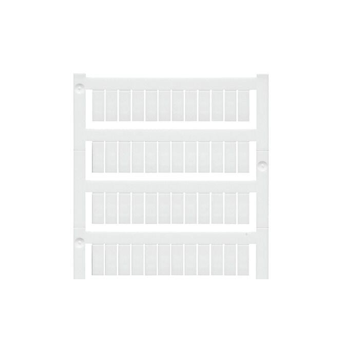 1609860000 Weidmuller WS 12/5 MC NE WS Terminal Marker, 12x5mm, White - set of 72