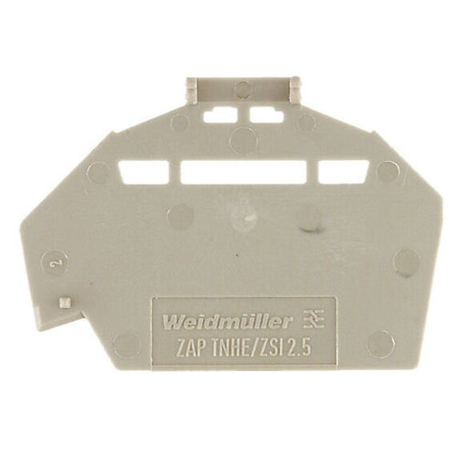 1610840000 Weidmuller ZAP TNHE/ZSI2.5 End Plate