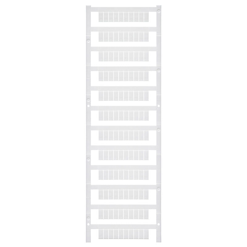 1677160000 Weidmuller MF 10/5 MC NE WS Terminal Marker 10x5mm, White - set of 120