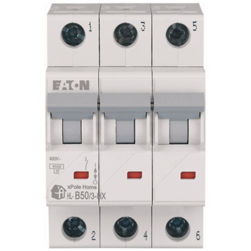 194886 Eaton HN - B50/3 Miniature Circuit Breaker 3P B50A - Gabby Electric