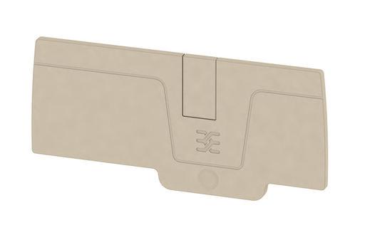 1991970000 AEP 2C 6 A - series end plate, dark beige - Gabby Electric