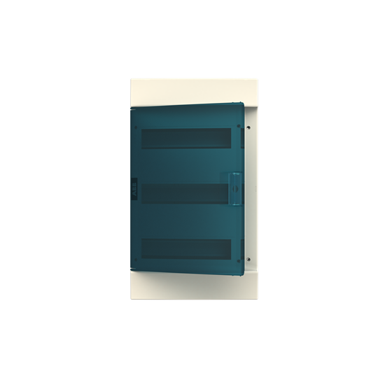 1SPE007717F0621 41P18X12A Consumer unit, IP 41,  3x12 -modules with terminals with transparent door