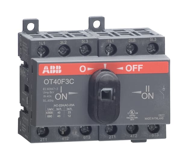 1SCA104913R1001 OT40F3C CHANGE - OVER SWITCH