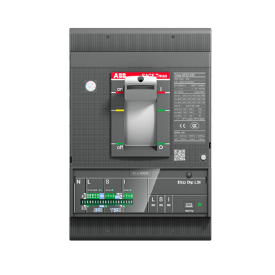 1SDA100354R1 ABB TMAX XT5N Circuit Breaker 3P 400A 415VAC 36kA - Gabby Electric