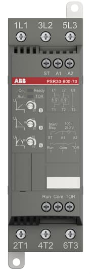 1SFA896109R7000 PSR30 - 600 - 70 Softstarter - 30 A - 208 ... 600 V AC - Gabby Electric