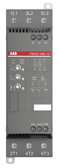 1SFA896110R7000 PSR37 - 600 - 70 Softstarter - 37 A - 208 ... 600 V AC - Gabby Electric