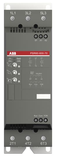 1SFA896112R7000 PSR60 - 600 - 70 Softstarter - 60 A - 208 ... 600 V AC - Gabby Electric