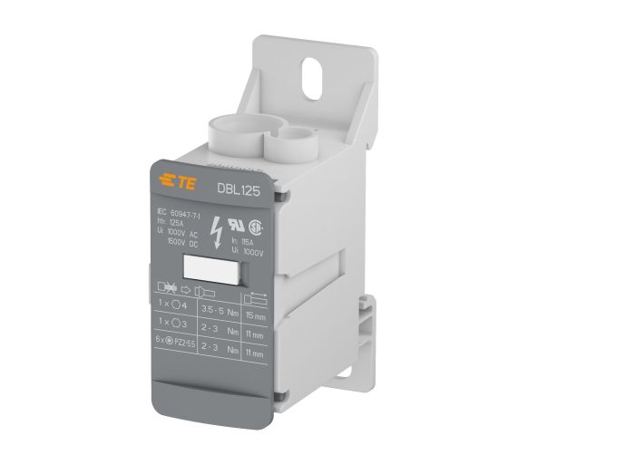 1SNL312510R0000 ABB DBL125 distribution block 125A 1.5kV grey