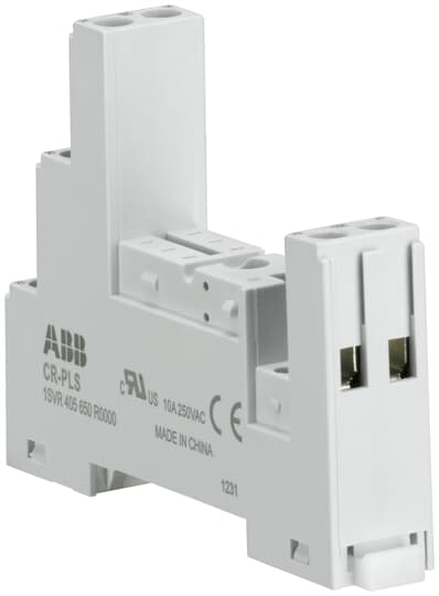 1SVR405650R0000 CR - PLS Logical socket for 1c/o or 2c/o CR - P relays - Gabby Electric