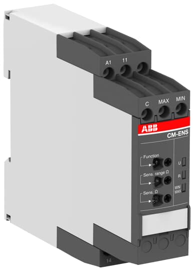 1SVR730850R0200 CM - ENS.21S Liquid level monitoring relay 1c/o, sensitivity 0.1 - 1000kOhm - Gabby Electric